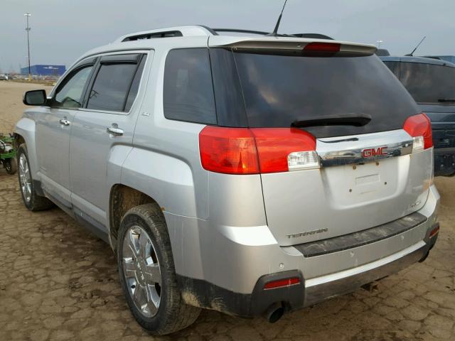 2CTFLJEY3A6255194 - 2010 GMC TERRAIN SL SILVER photo 3