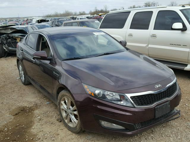 5XXGN4A78DG187091 - 2013 KIA OPTIMA EX PURPLE photo 1