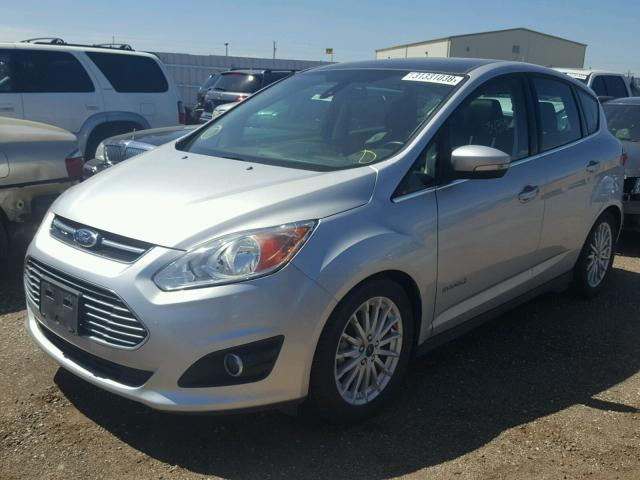 1FADP5BU7GL109452 - 2016 FORD C-MAX SEL SILVER photo 2