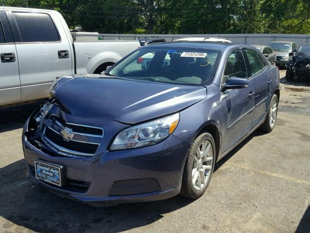 1G11C5SA1DF231371 - 2013 CHEVROLET MALIBU 1LT 蓝色 照片 2