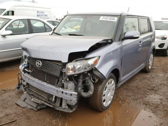 JTLZE4FE5A1098946 - 2010 TOYOTA SCION XB GRAY photo 2