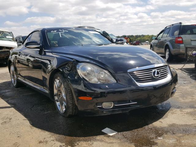 JTHFN48Y369003605 - 2006 LEXUS SC 430 BLACK photo 1