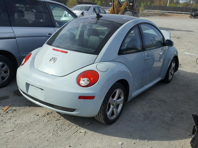 3VWRW3AG9AM033433 - 2010 VOLKSWAGEN NEW BEETLE 蓝色 照片 4