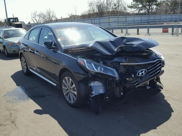 5NPE34AF6GH356733 - 2016 HYUNDAI SONATA SPO BLACK photo 1