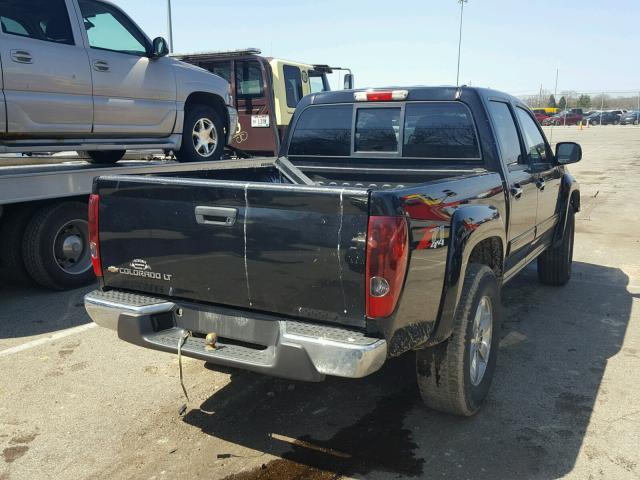 1GCJTDDE8A8145430 - 2010 CHEVROLET COLORADO L BLACK photo 4