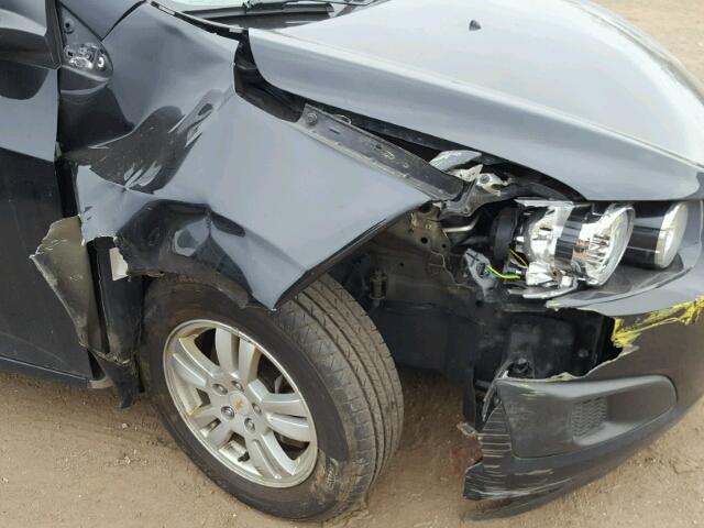 1G1JA6SH4C4114838 - 2012 CHEVROLET SONIC LS 黑色 照片 9