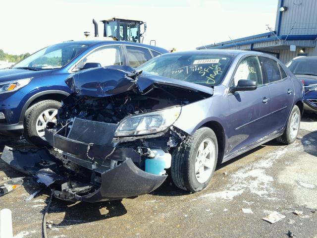 1G11B5SL6FF274045 - 2015 CHEVROLET MALIBU LS BLUE photo 2