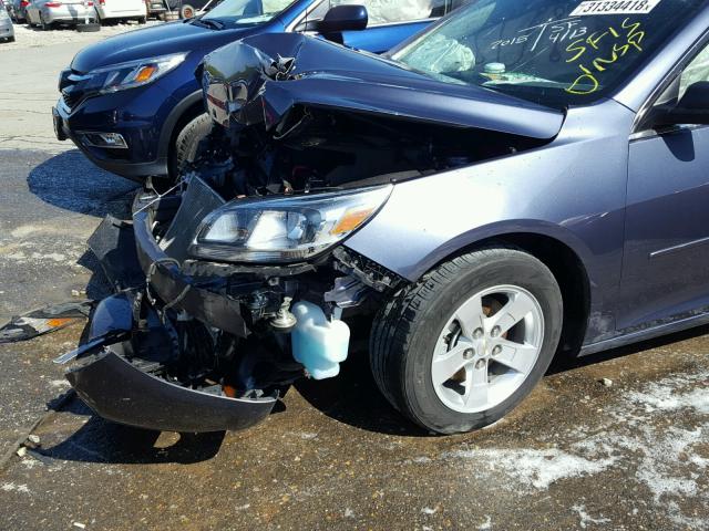 1G11B5SL6FF274045 - 2015 CHEVROLET MALIBU LS BLUE photo 9