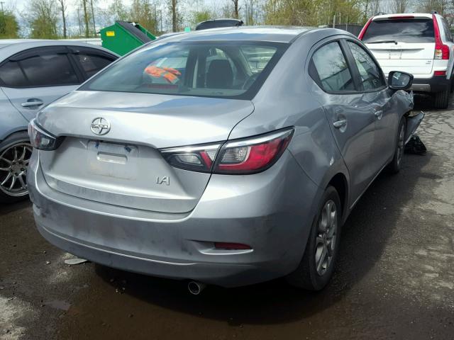 3MYDLBZV7GY138008 - 2016 TOYOTA SCION IA SILVER photo 4