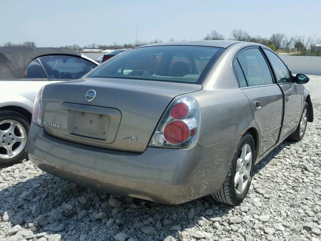 1N4AL11D05C355992 - 2005 NISSAN ALTIMA S GOLD photo 4