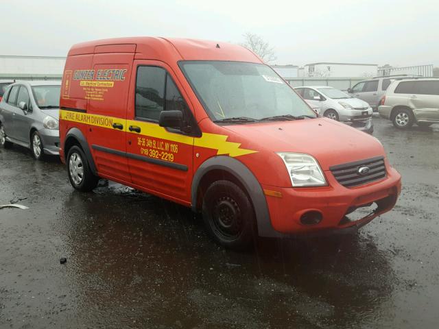 NM0LS7BN4AT010746 - 2010 FORD TRANSIT CO RED photo 1