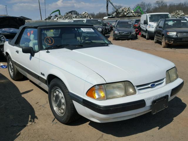 1FABP44E2KF240092 - 1989 FORD MUSTANG LX WHITE photo 1