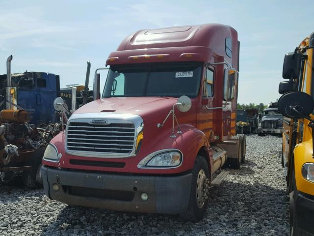 1FUJA6CK39DAC5411 - 2009 FREIGHTLINER CONVENTION RED photo 2