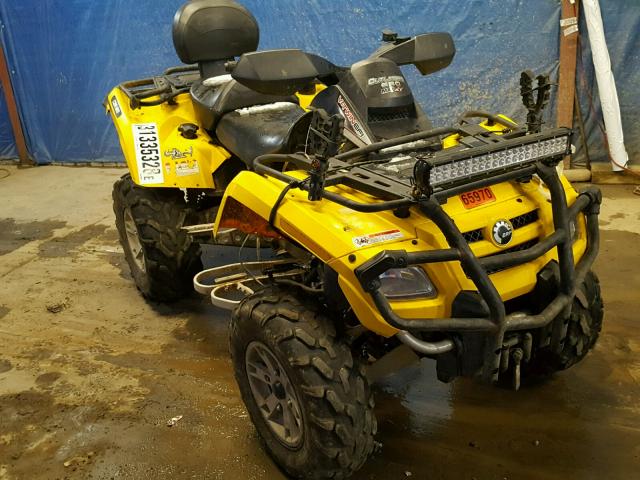 2BVEPCJ1X7V000968 - 2007 CAN-AM OUTLANDER YELLOW photo 1