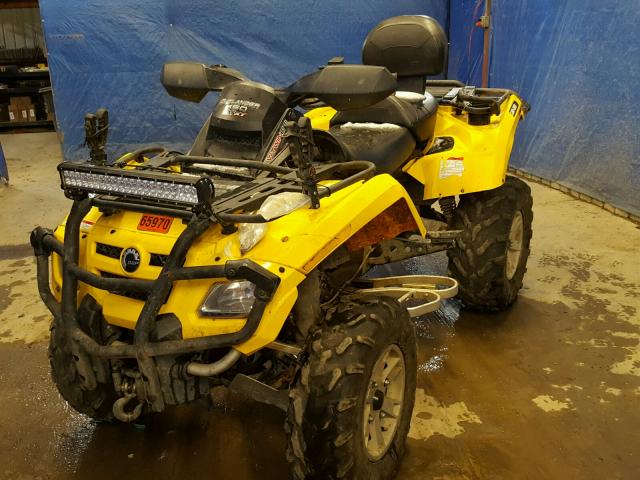 2BVEPCJ1X7V000968 - 2007 CAN-AM OUTLANDER YELLOW photo 2