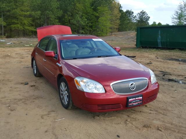 1G4HD57MX9U115655 - 2009 BUICK LUCERNE CX RED photo 1