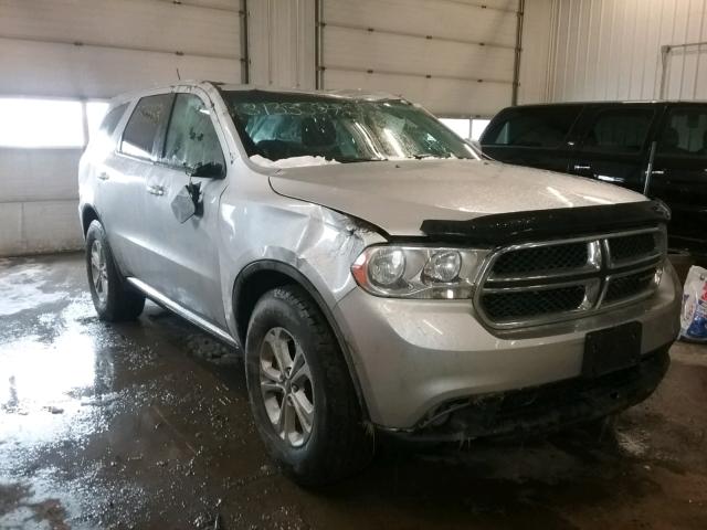 1C4RDJAG7CC301817 - 2012 DODGE DURANGO SX SILVER photo 1