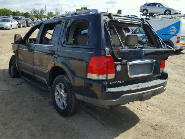 5LMEU88HX5ZJ18099 - 2005 LINCOLN AVIATOR 黑色 照片 3