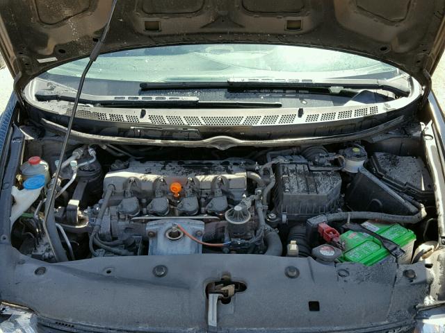 2HGFG1B82BH505326 - 2011 HONDA CIVIC EX შავი ფოტო 7