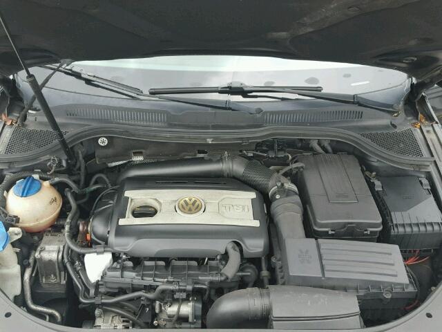 WVWMN7ANXAE552549 - 2010 VOLKSWAGEN CC SPORT BLACK photo 7