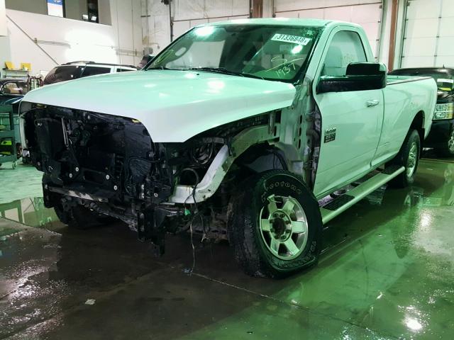 3C6LD5BTXCG301937 - 2012 DODGE RAM 2500 S WHITE photo 2