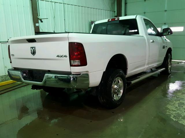 3C6LD5BTXCG301937 - 2012 DODGE RAM 2500 S WHITE photo 4