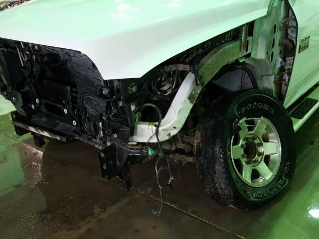 3C6LD5BTXCG301937 - 2012 DODGE RAM 2500 S WHITE photo 9