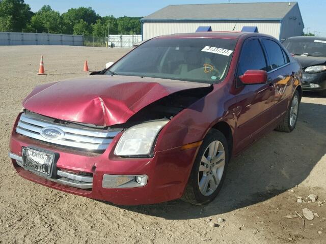 3FAHP08Z47R160495 - 2007 FORD FUSION MAROON photo 2