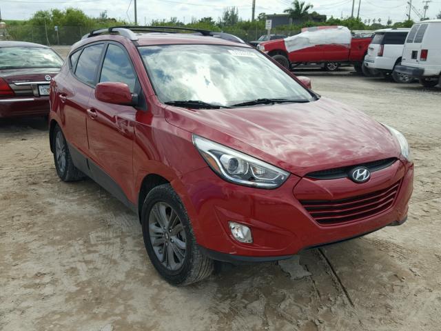 KM8JU3AG5FU047642 - 2015 HYUNDAI TUCSON LIM RED photo 1