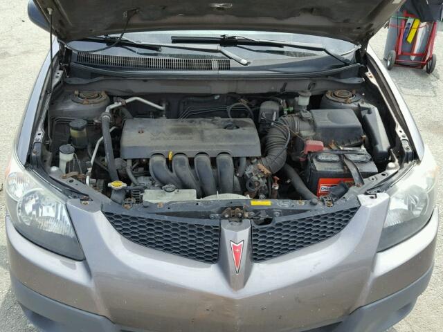 5Y2SM64853Z440554 - 2003 PONTIAC VIBE GRAY photo 7