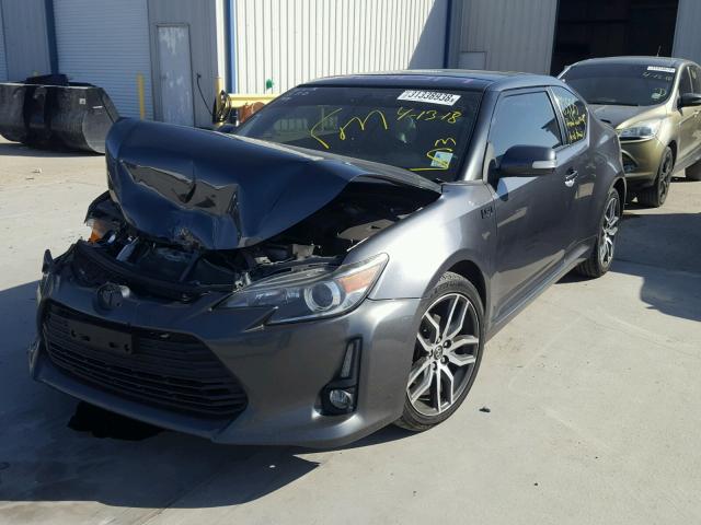 JTKJF5C7XE3084609 - 2014 TOYOTA SCION TC 灰色 照片 2