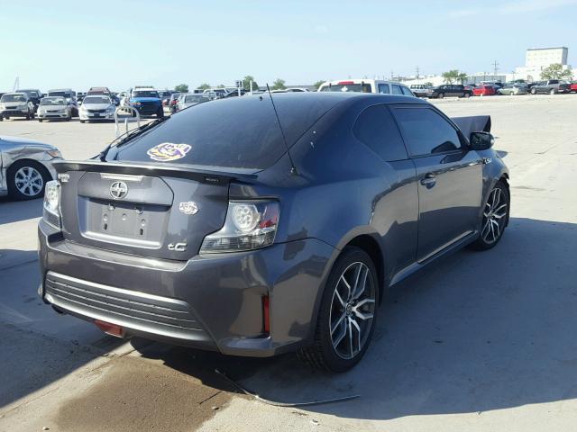 JTKJF5C7XE3084609 - 2014 TOYOTA SCION TC 灰色 照片 4
