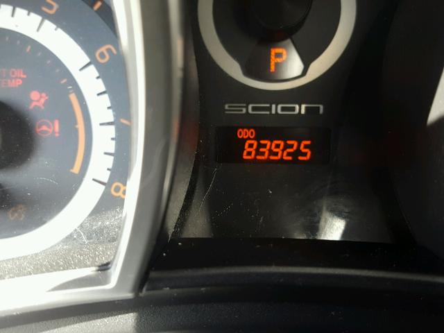 JTKJF5C7XE3084609 - 2014 TOYOTA SCION TC 灰色 照片 8