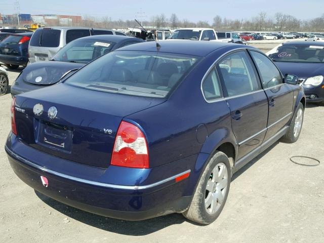 WVWRH63B92P112239 - 2002 VOLKSWAGEN PASSAT GLX 蓝色 照片 4