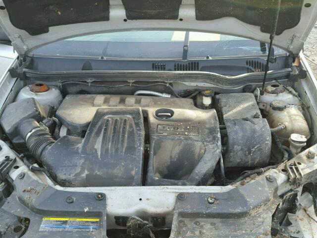 1G1AM55B367668173 - 2006 CHEVROLET COBALT SS SILVER photo 7