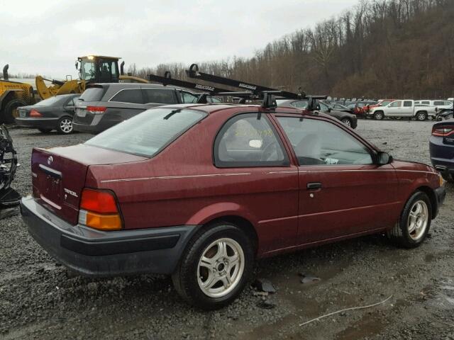 JT2AC52L0T0182893 - 1996 TOYOTA TERCEL STD MAROON photo 4