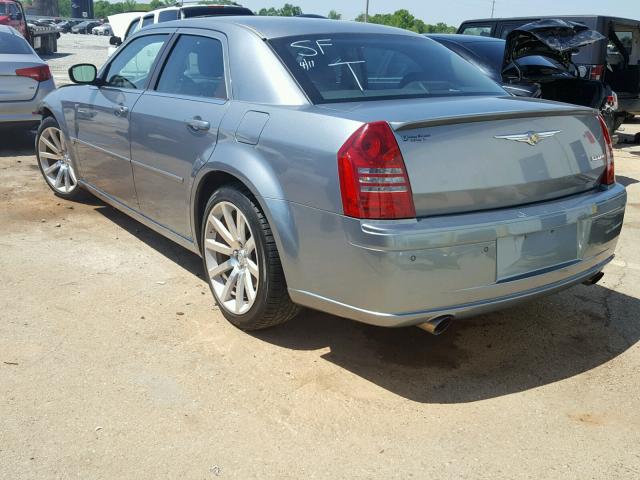 2C3KA73W66H498356 - 2006 CHRYSLER 300C SRT-8 BLUE photo 3