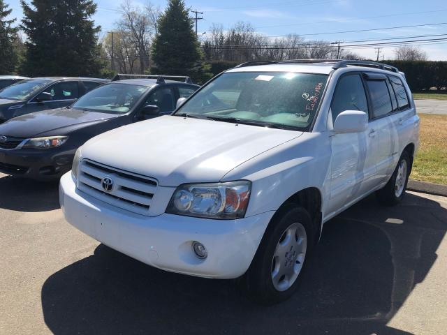 JTEEP21A270225949 - 2007 TOYOTA HIGHLANDER WHITE photo 2