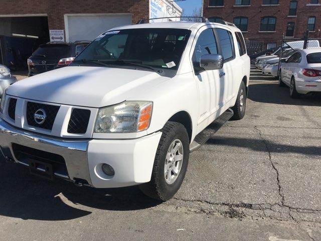 5N1AA08B34N711400 - 2004 NISSAN ARMADA SE WHITE photo 1