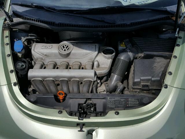 3VWPG31CX9M514806 - 2009 VOLKSWAGEN NEW BEETLE Yaşıl foto 7
