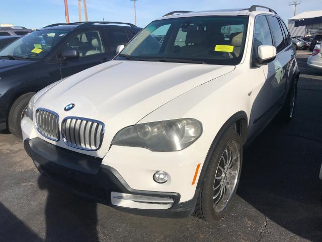 5UXFE83537LZ40351 - 2007 BMW X5 4.8I WHITE photo 1