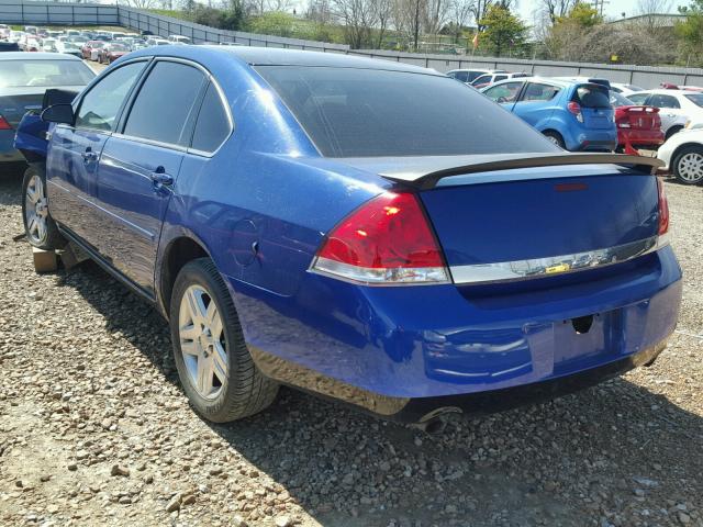 2G1WS551269373096 - 2006 CHEVROLET IMPALA POL BLUE photo 3