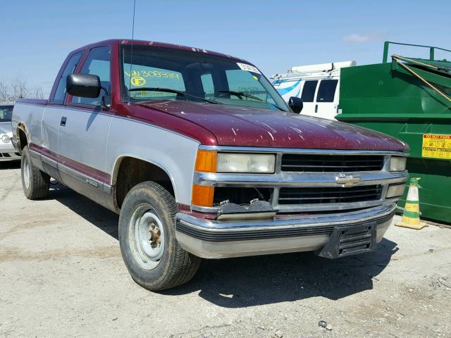 2GCEC19Z2R1308339 - 1994 CHEVROLET GMT-400 C1 RED photo 1