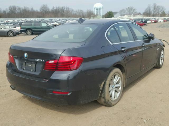 WBA5A7C52FD623637 - 2015 BMW 528 XI GRAY photo 4