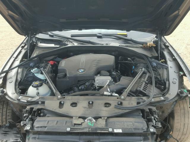 WBA5A7C52FD623637 - 2015 BMW 528 XI GRAY photo 7