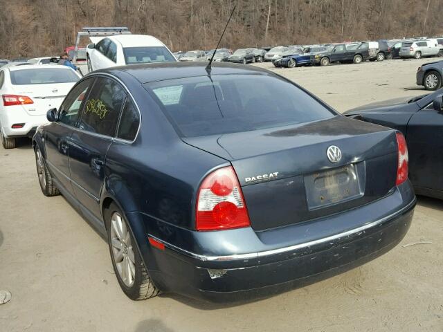 WVWPD63B93P058428 - 2003 VOLKSWAGEN PASSAT GLS GRAY photo 3