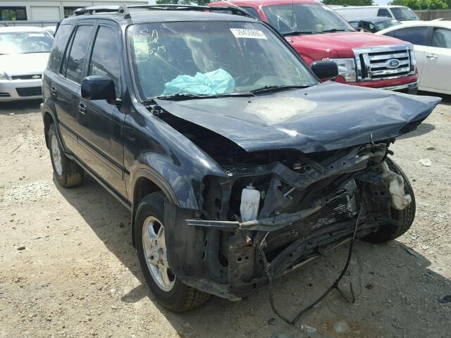 JHLRD1865YC025273 - 2000 HONDA CR-V EX BLACK photo 1