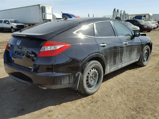 5J6TF2H57CL800993 - 2012 HONDA CROSSTOUR BLACK photo 4