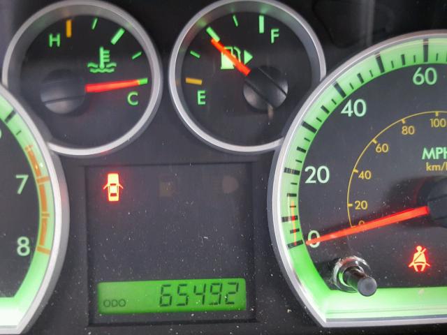 KL1TD66E99B623116 - 2009 CHEVROLET AVEO LS WHITE photo 8