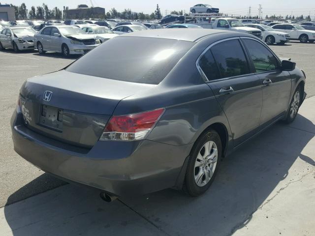 1HGCP2F47AA129574 - 2010 HONDA ACCORD LXP GRAY photo 4